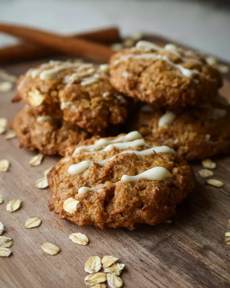 Weihnachten liegt in der Luft - Zimt Hafer Cookies