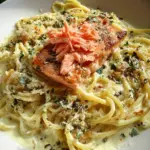 Zitronen Lachs Pasta