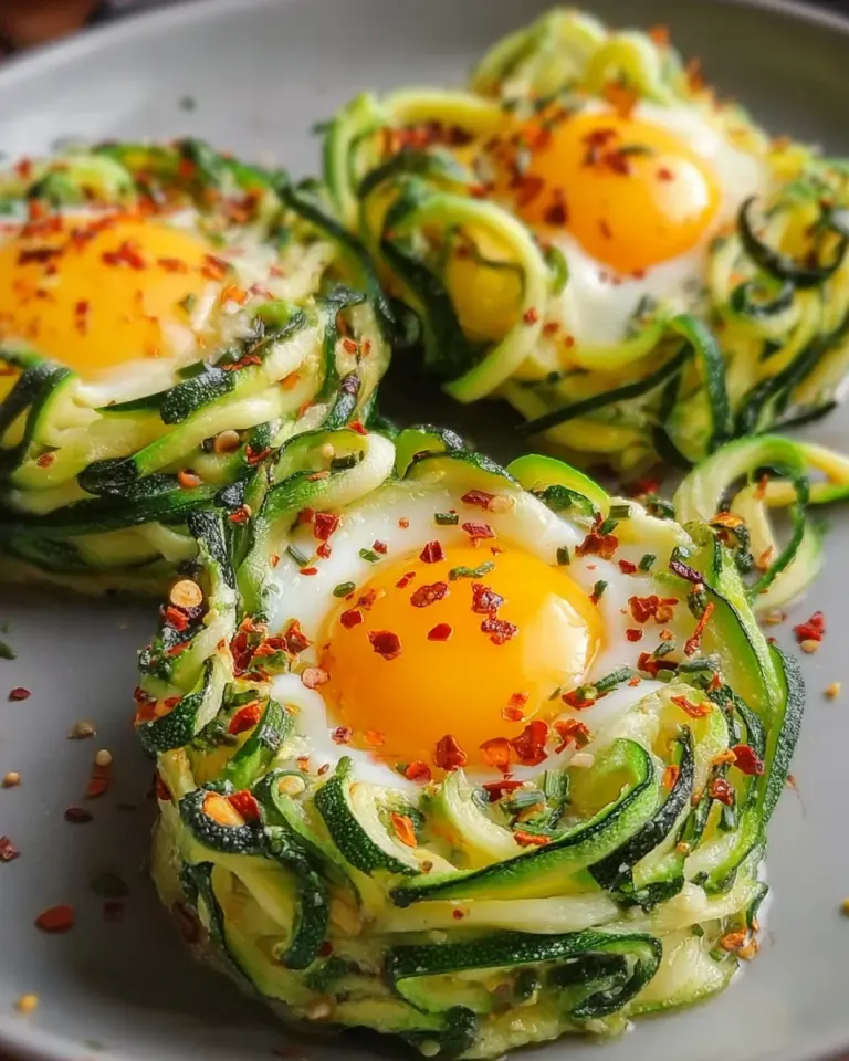 Zucchini-Ei-Nester