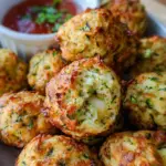 Zucchini-Käse Bällchen