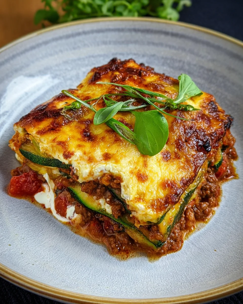 Zucchini-Lasagne