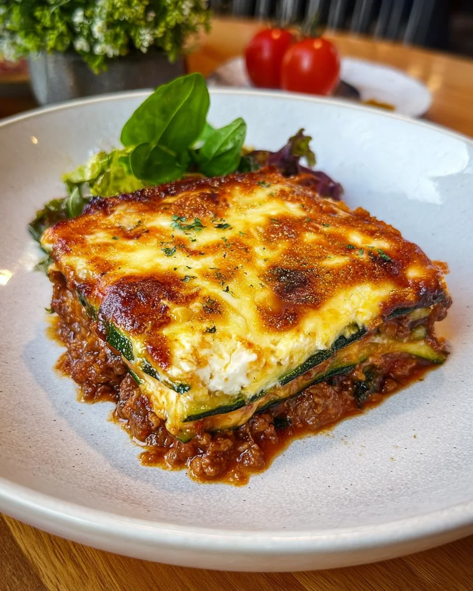 Zucchini-Lasagne
