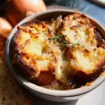 Zwiebelsuppe nach französischer Art