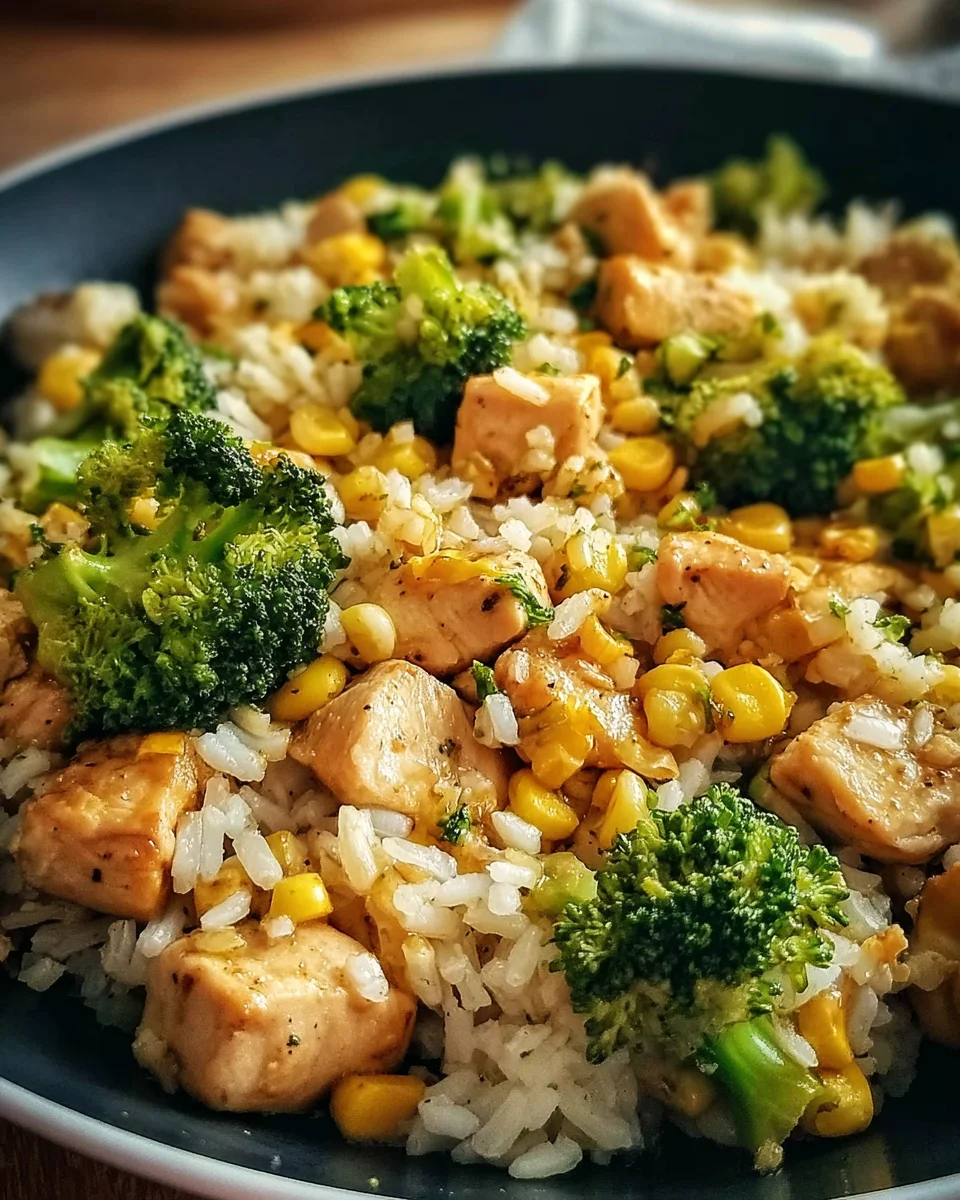 Hähnchen-Reis-Pfanne