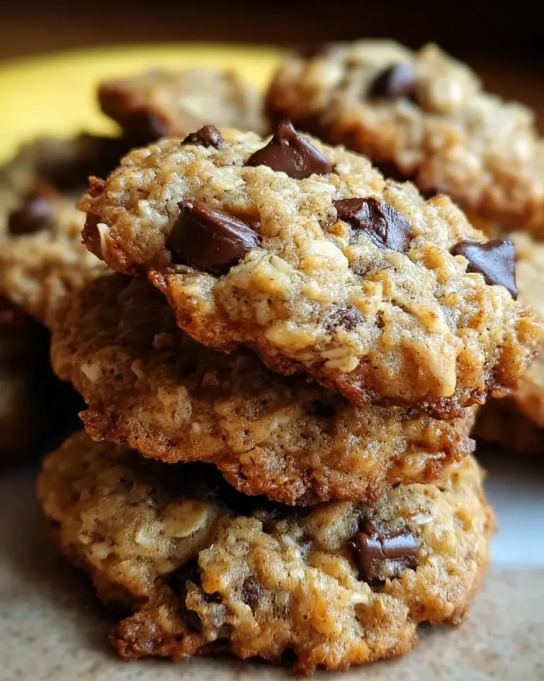 Irresistibly Chewy Banana Oatmeal Cookies You’ll Love
