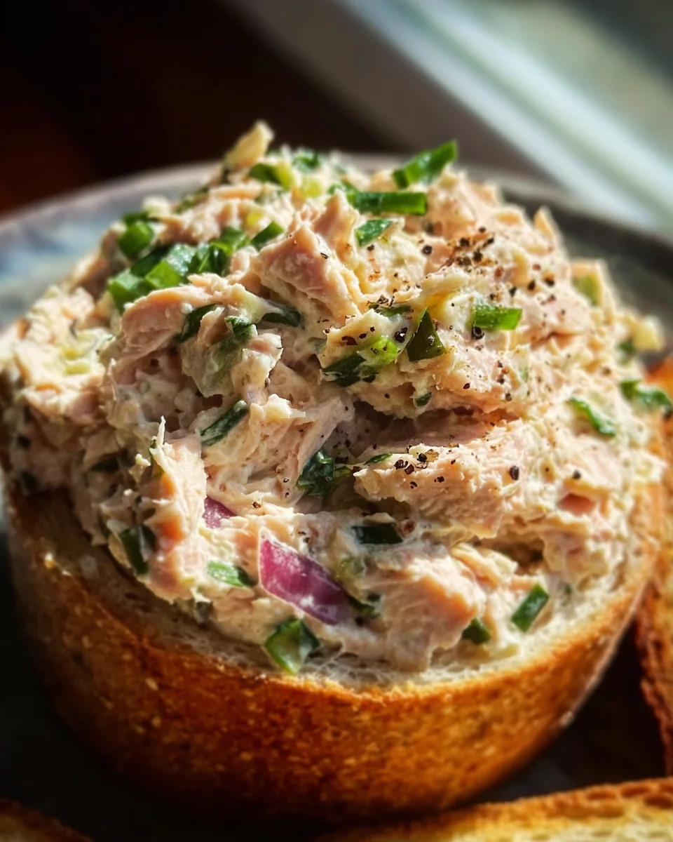 Thunfisch-Zwiebel-Aufstrich: