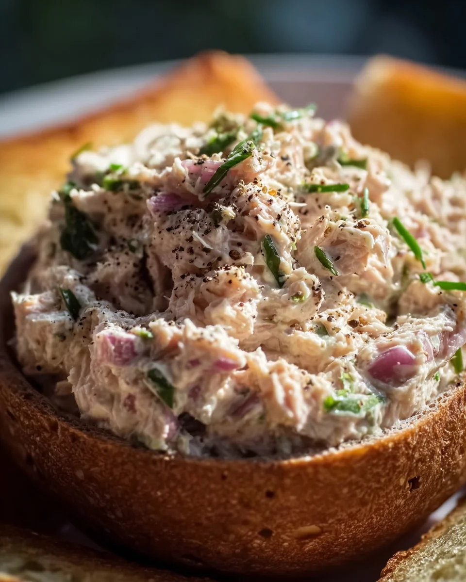 Thunfisch-Zwiebel-Aufstrich:
