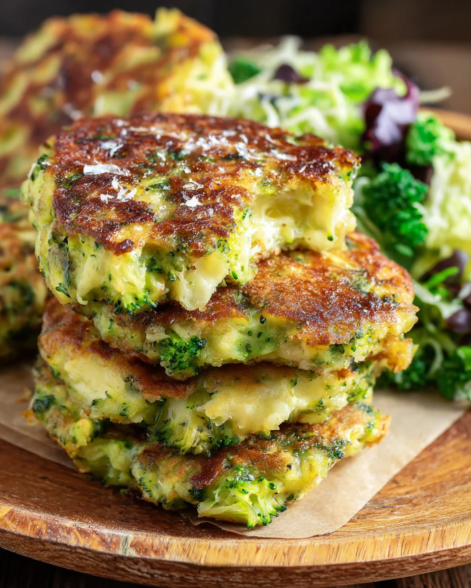 Brokkoli-Käse-Puffer