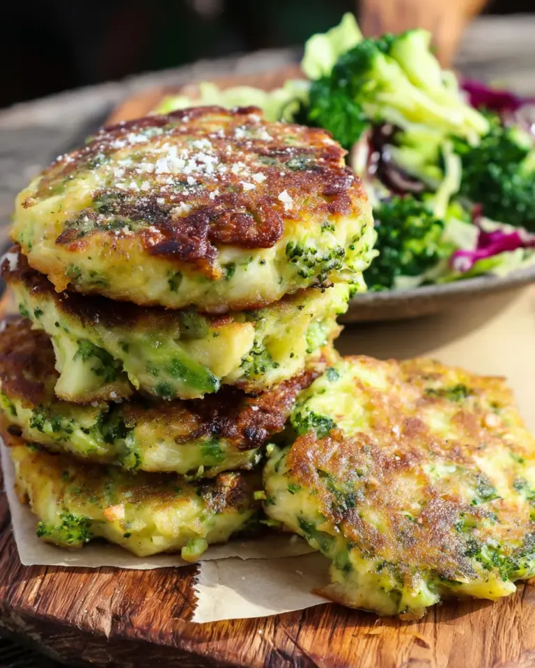 Brokkoli-Käse-Puffer