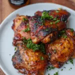 Brown Sugar Tamari Soy Sauce Chicken Thighs
