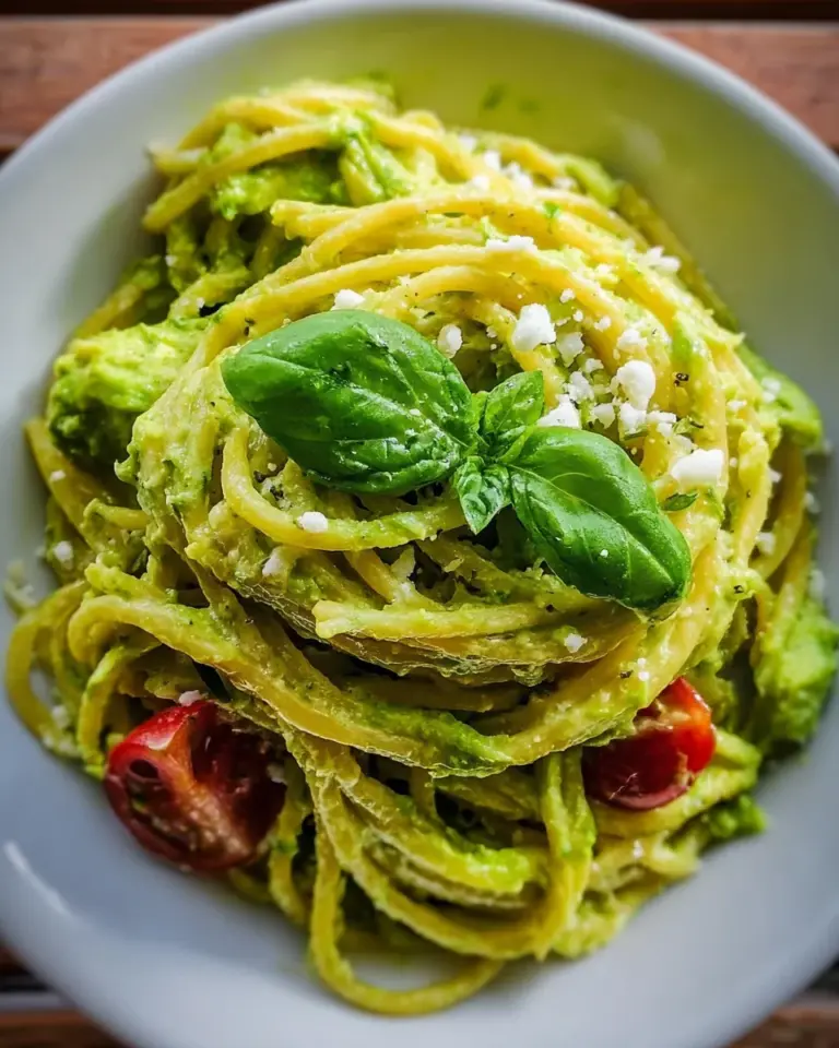 Cremige Avocado Pasta