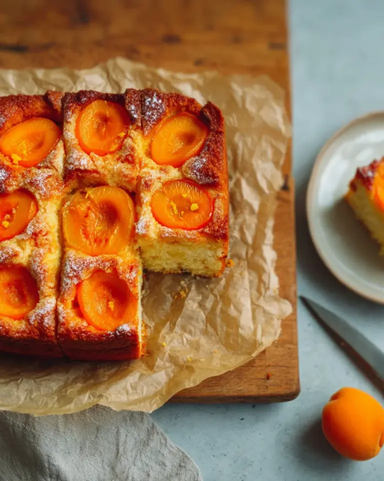 Einfacher Aprikosenkuchen