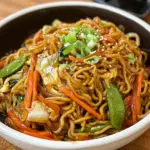 Gebratene Nudeln nach chinesischer Art mit Ei und Gemüse: Ein Unglaubliches Ultimatives Rezept