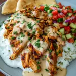 Einfaches Hähnchen-Gyros in cremiger Sauerrahmsauce: Ein Unglaubliches Ultimatives Rezept