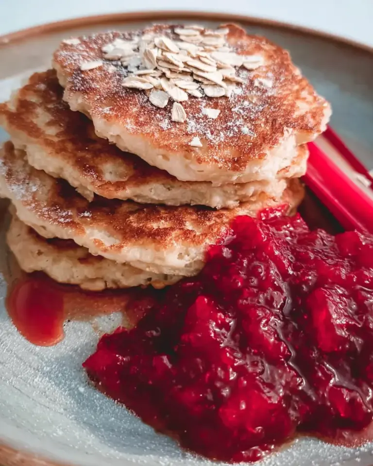 Quarkpuffer mit Haferflocken