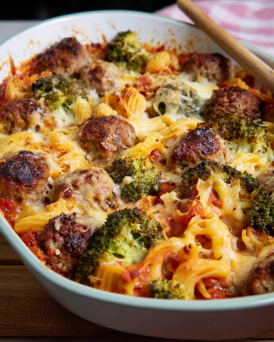 Broccoli-Nudelauflauf