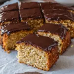 Mandelkuchen mit Schokoglasur (glutenfrei)