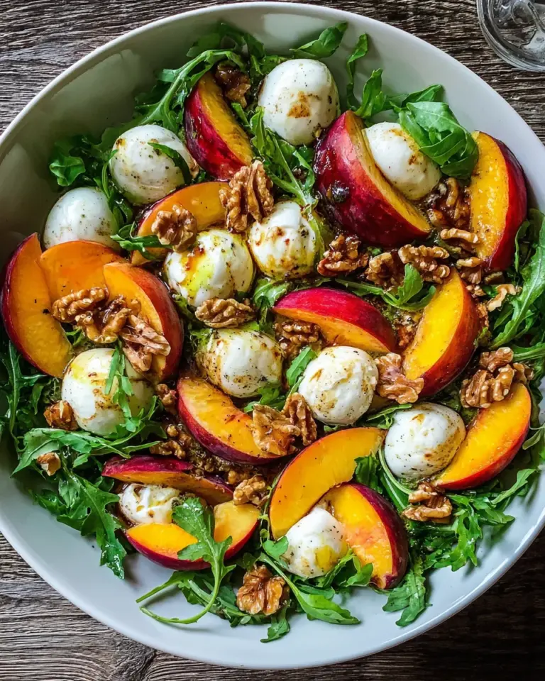 Millionärs-Pfirsichsalat ist ein Muss-Sommergericht