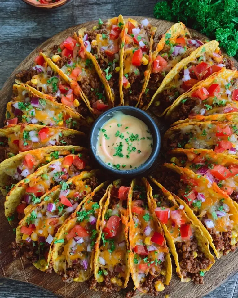 Mini-Tacos mit würziger Hackfleischfüllung