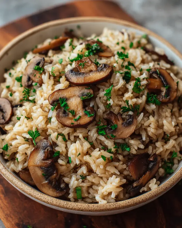 Mushroom Rice