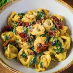 Schnelles Tortellini Rezept mit getrockneten Tomaten