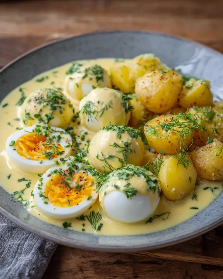 Senfeier wie bei Oma früher | Rezept für Eier in Senfsoße