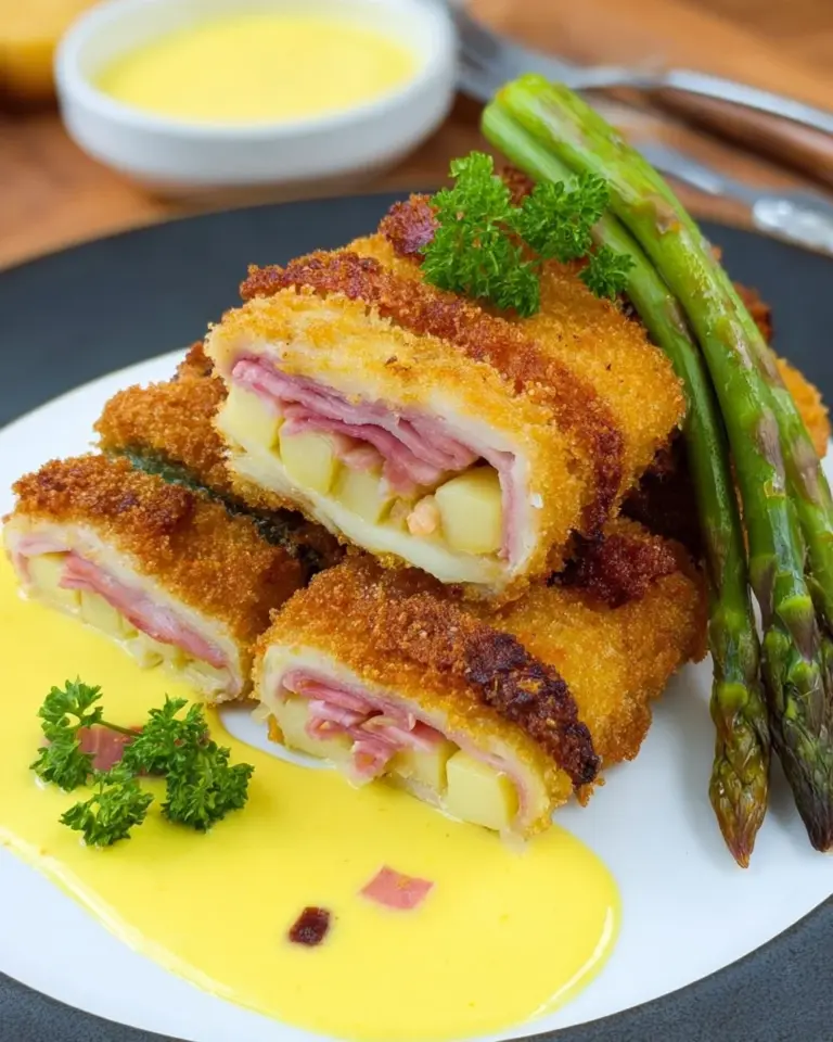 Spargel Cordon Bleu