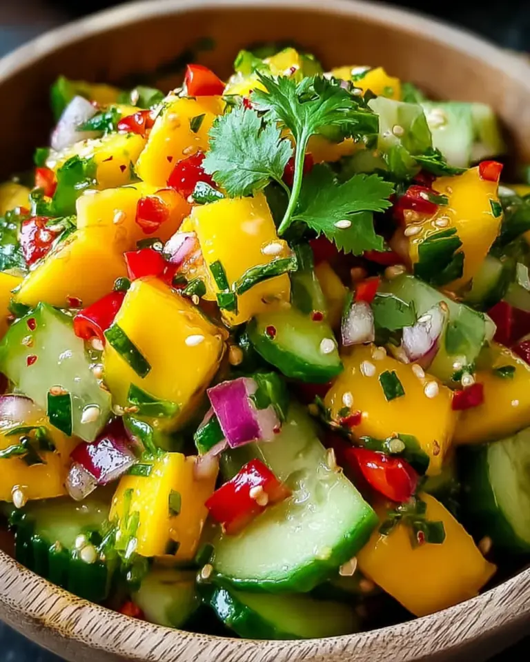 Thai Mango Gurkensalat: Ein Unglaubliches Ultimatives Rezept für 2023