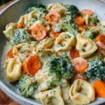 Tortellini mit Käse Sahne Soße - einfach lecker
