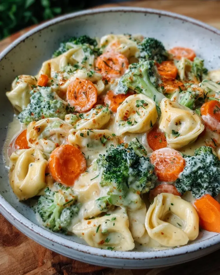 Tortellini mit Käse Sahne Soße - einfach lecker