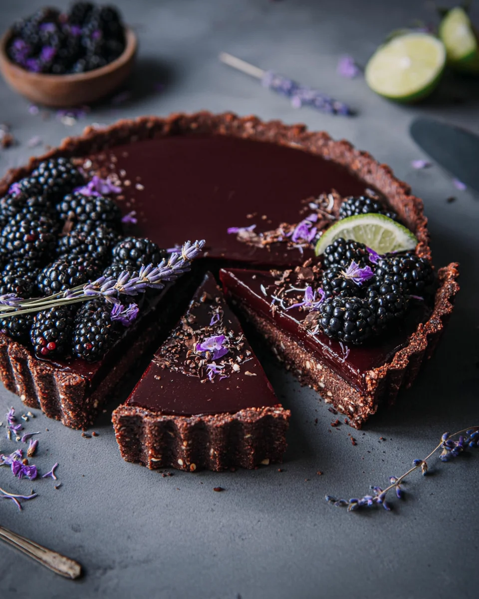 Brombeer-Schokoladentarte image 2