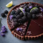 Brombeer-Schokoladentarte