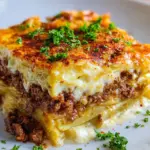Cremiger Hackfleisch- und Kartoffelauflauf für Genießer