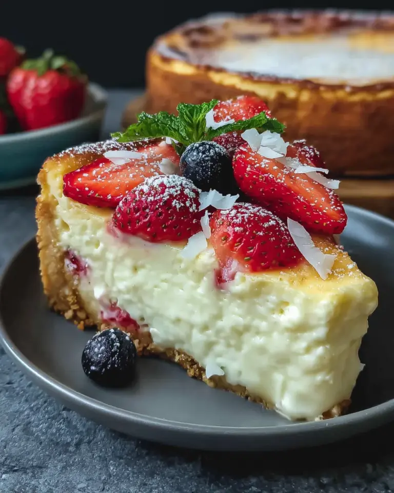 Cremiger Käsekuchen: Das erstaunliche 3-Zutaten Rezept
