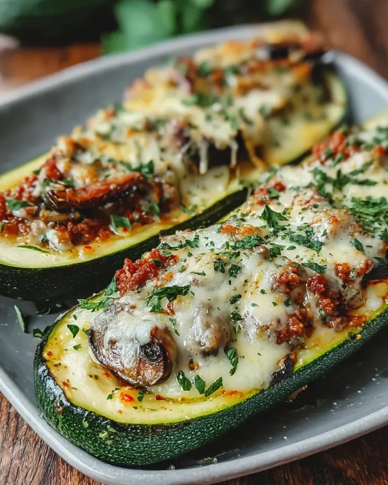 Gefüllte Zucchini mit Champignons: Ein Unglaubliches Ultimatives Rezept