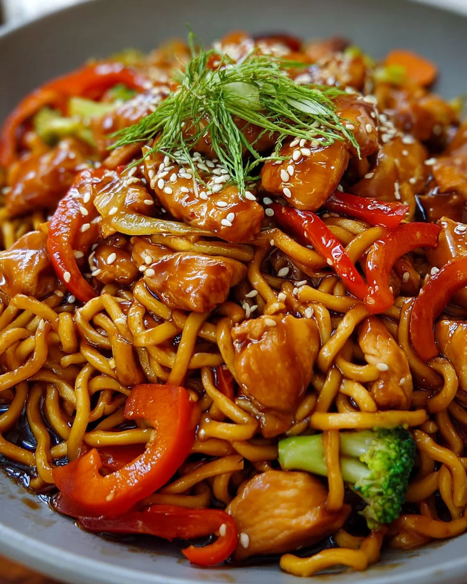 Hähnchen-Teriyaki-Nudeln image 2