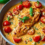 Hähnchenfilet in Frischkäse-Parmesan-Soße: Einfaches Rezept für jeden Tag