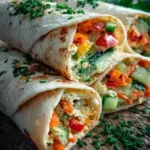 Hüttenkäse Wraps