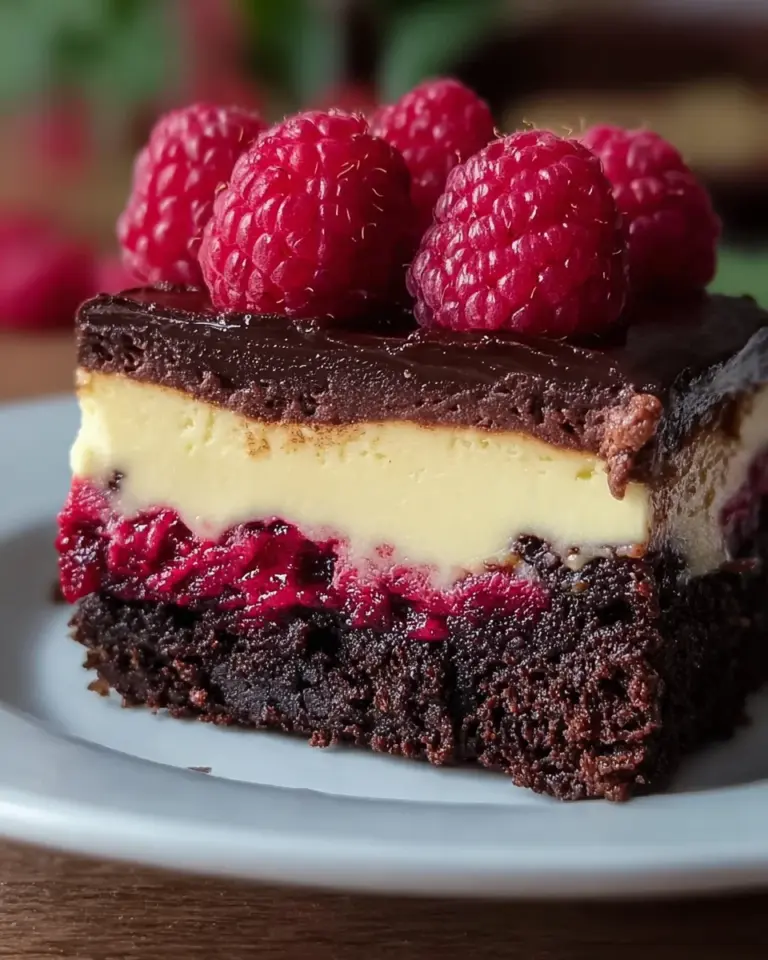 Himbeer Brownie Cheesecake Genuss für jeden Anlass