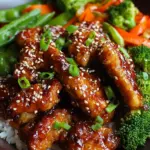 Asiatisches proteinreiches Sesam-Hähnchen: Ein Unglaubliches Ultimatives Rezept für 4 Personen