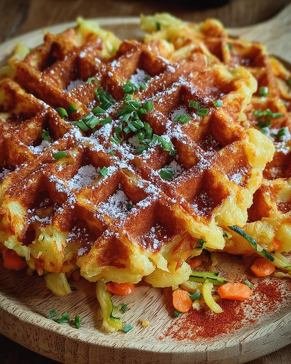 Kartoffel - Gemüse Waffeln: Ein Unglaubliches Ultimatives Rezept für 4 Portionen image 2