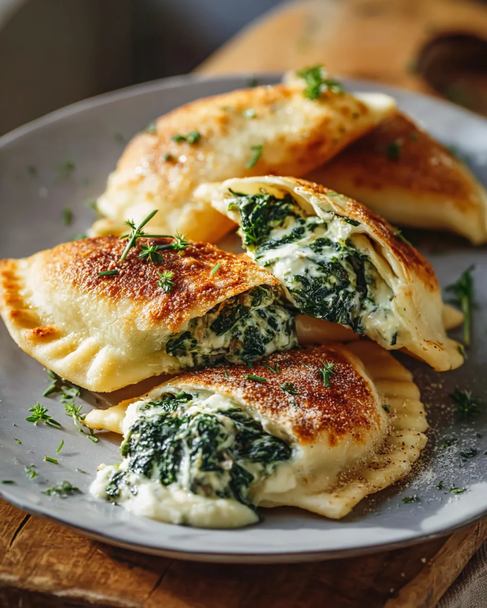Kartoffeltaschen mit Spinat-Frischkäse: Ultimatives Rezept! image 2