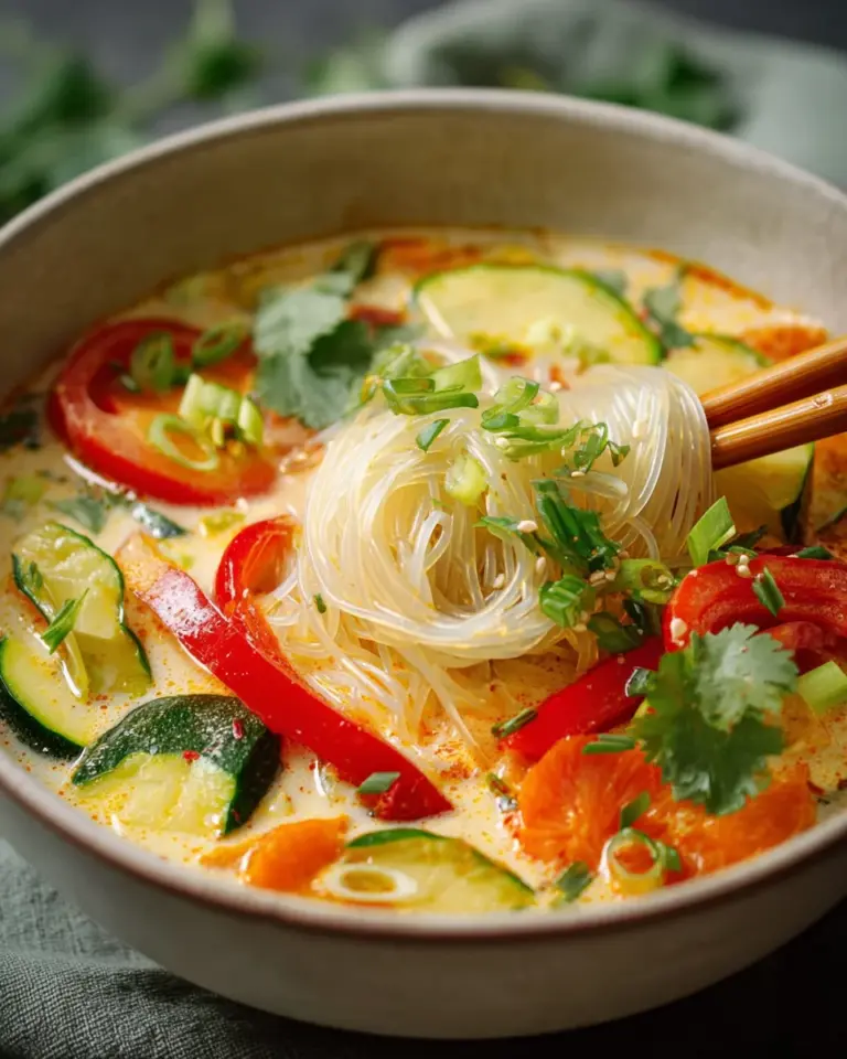 Kokos Glasnudelsuppe