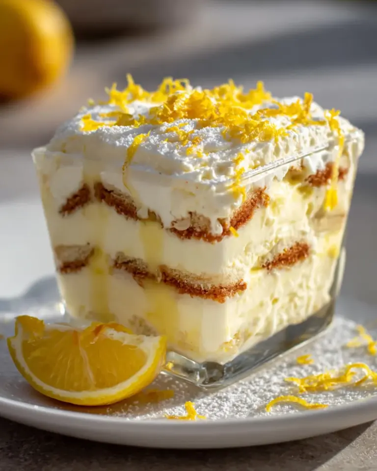Limoncello-Art Tiramisu – Erfrischender Zitronen-Traum