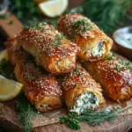ofen feta rollchen einfach lecker