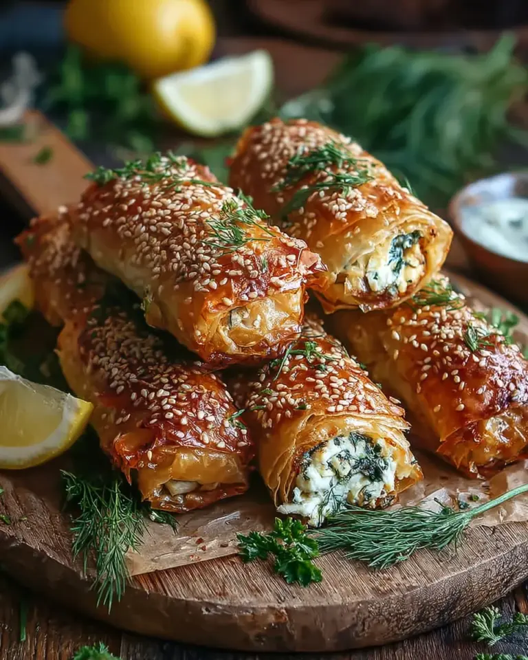 ofen feta rollchen einfach lecker