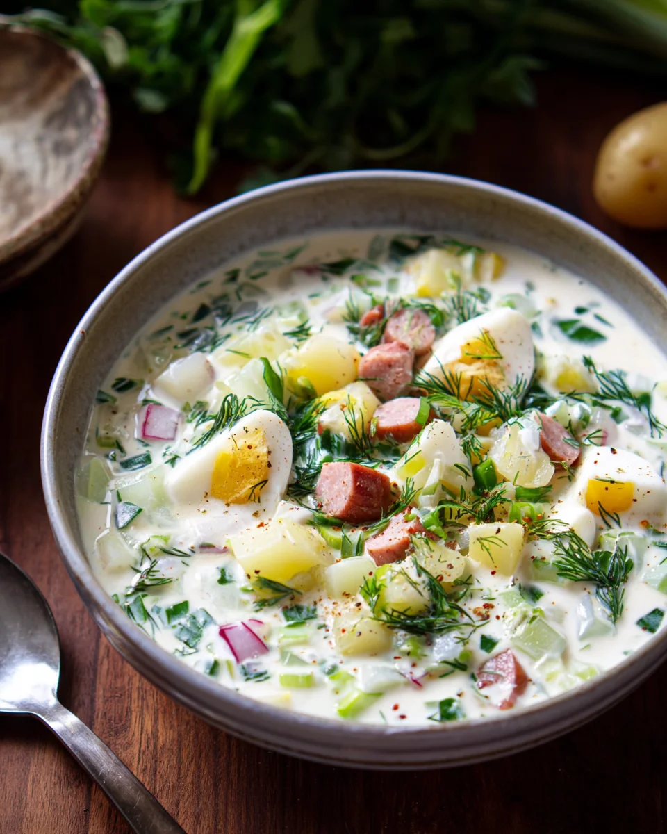 Okroschka (russische kalte Suppe) image 2