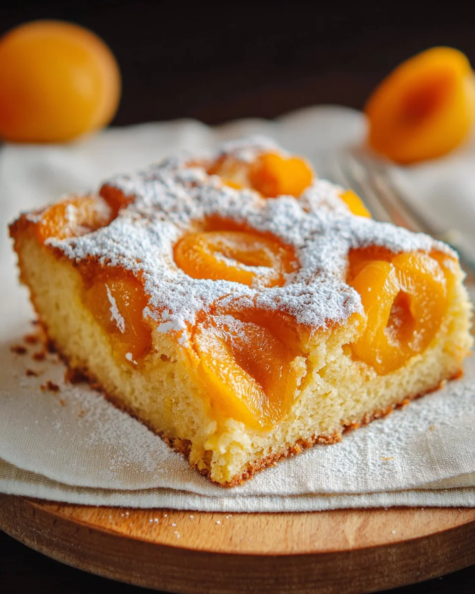 Omas Wachauer Marillenkuchen vom Blech image 2