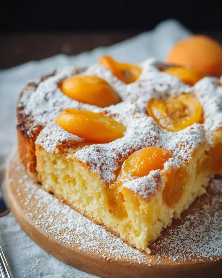 Omas Wachauer Marillenkuchen vom Blech