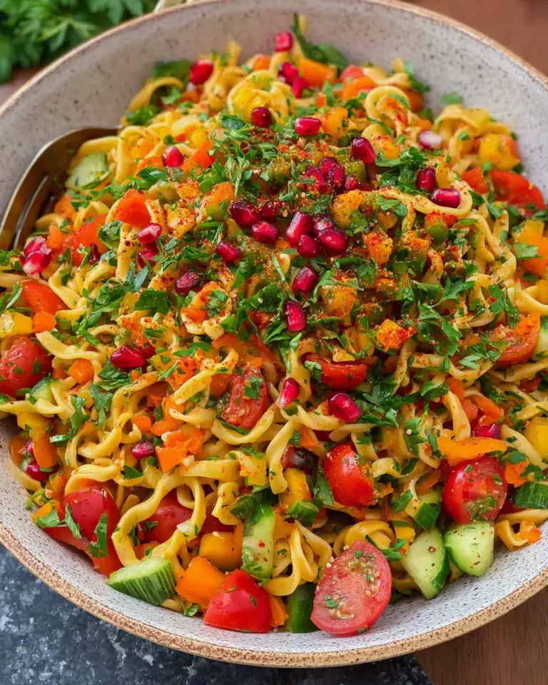 Türkischer Nudelsalat: Unvergesslich Lecker in 30 Minuten